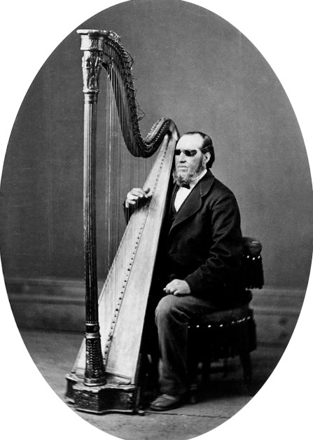 Thomas Giles "The Blind Harpist"